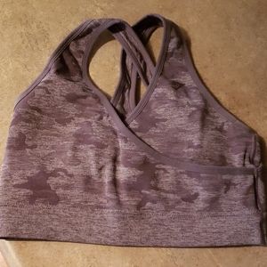 Gymshark camo sports bra